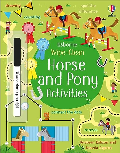 Wipe-Clean Horse and Pony Activities (Wipe-Clean Activities): 1