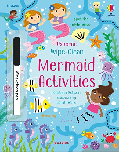 Wipe-Clean Mermaid Activities (Wipe-clean Activities) von Usborne GB