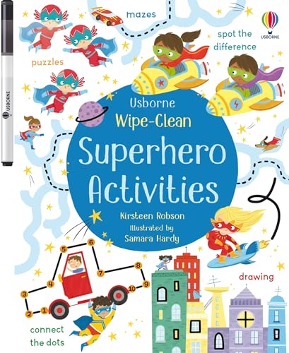 Wipe-Clean Superhero Activities (Wipe-clean Activities): 1