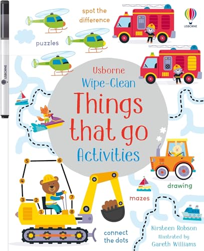 Wipe-Clean Things That Go Activities (Wipe-clean Activities)