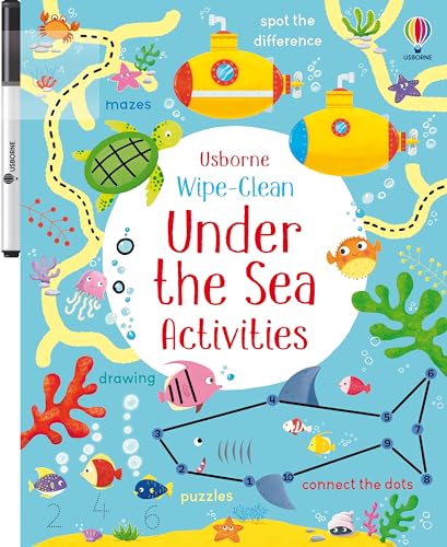 Wipe-Clean Under the Sea Activities (Wipe-clean Activities) von Usborne