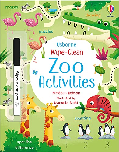 Wipe-Clean Zoo Activities (Wipe-Clean Activities): 1