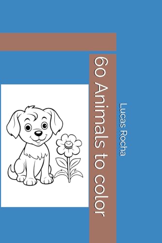 60 Animals to color von Independently published