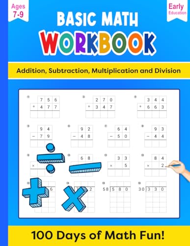 BASIC MATH: Addition, Subtraction, Multiplication and Division von Independently published