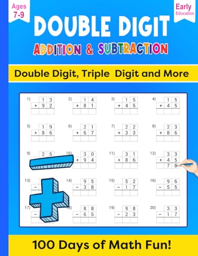 Double Digit Addition & Subtraction: Double Digit, Triple Digit and More von Independently published