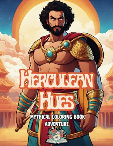 Herculean Hues: Mythical Coloring Book Adventure