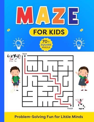 Square MAZE for kids von Independently published