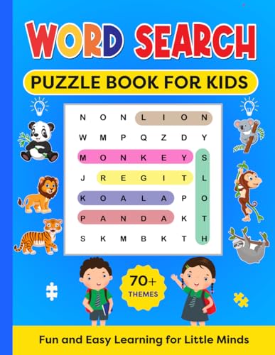 Word Search Puzzle book for Kids: fun and easy learning for little minds von Independently published