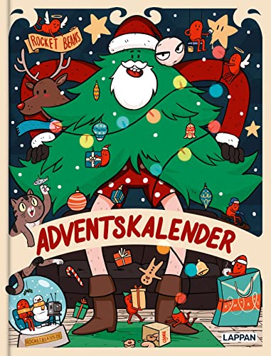 Rocket Beans Adventskalender: 24 Doppelseiten mit weihnachtlichen Überraschungen – präsentiert von Rocket Beans TV! | Kalender zum Auftrennen | Geschenk für Nerds und Geeks von Lappan