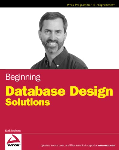 Begin Database Design W / WS (Wrox Programmer to Programmer)