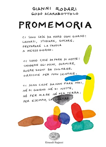 Promemoria. Ediz. a colori von Einaudi Ragazzi