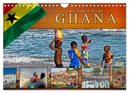 Reise durch Afrika - Ghana (Wandkalender 2025 DIN A4 quer), CALVENDO Monatskalender von CALVENDO