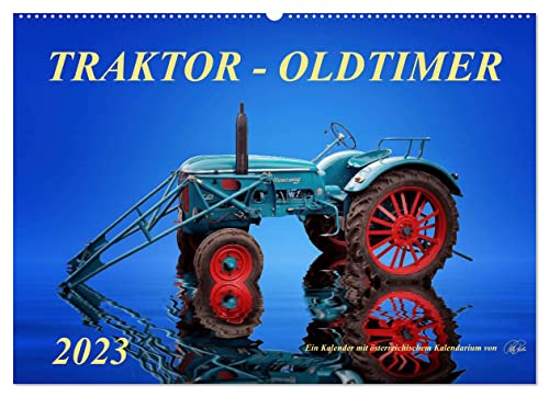 Traktor - OldtimerAT-Version (Wandkalender 2023 DIN A2 quer): Peter Roder - eine Sammlung seiner faszinierenden Bilder nostalgischer Traktoren (Monatskalender, 14 Seiten ) (CALVENDO Technologie)