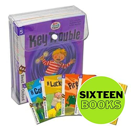 Biff, Chip and Kipper Stage 5 Read with Oxford: 6+: 16 Books Collection Set