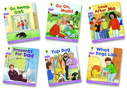 Oxford Reading Tree Biff, Chip and Kipper Level 1+: More First Sentences A: Mixed Pack of 6