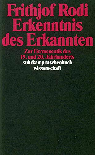 Erkenntnis des Erkannten