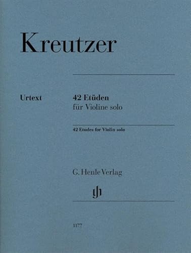 42 Etüden für Violine solo: Instrumentation: Violin solo (G. Henle Urtext-Ausgabe) von Henle, G. Verlag