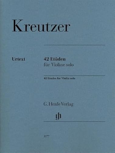 42 Etüden für Violine solo: Instrumentation: Violin solo (G. Henle Urtext-Ausgabe) von Henle, G. Verlag