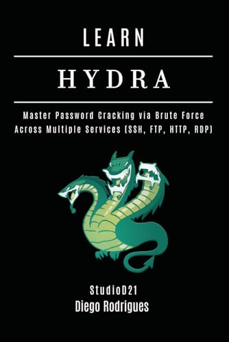 LEARN HYDRA: Master Password Cracking via Brute Force Across Multiple Services (SSH, FTP, HTTP, RDP) (KALI LINUX EXTREME USA, Band 11) von Independently published
