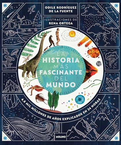 La historia más fascinante del mundo: Historia de la tierra comprimida en un reloj (No ficción infantil) von Molino