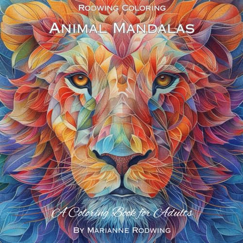 Animal Mandalas: A Coloring Book For Adults von Independently published