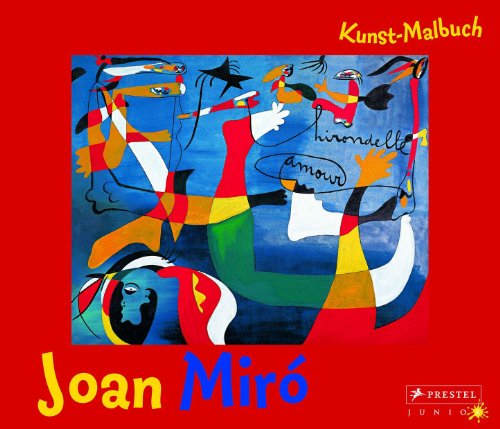 Kunst-Malbuch Joan Miró