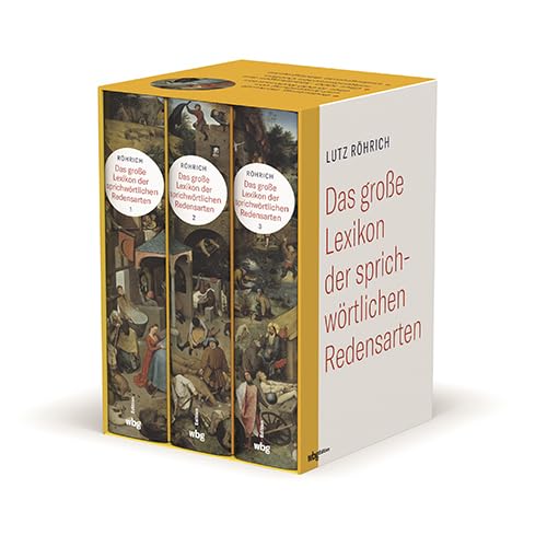 Das große Lexikon der sprichwörtlichen Redensarten. Edle Neuausgabe mit aktuellem Vorwort im Schmuckschuber. Bedeutung, Herkunft und Anwendung von ... ... Herkunft und Anwendung von 15 000 Redensarten von wbg Edition in der Verlag Herder GmbH