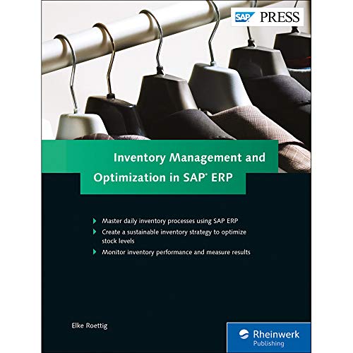 Inventory Management and Optimization in SAP ERP (SAP PRESS: englisch) von SAP Press
