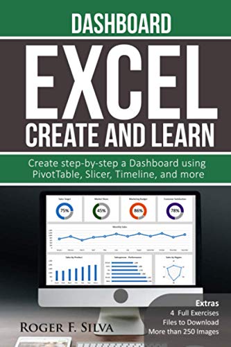 Excel Create and Learn - Dashboard: More than 250 images and, 4 Full Exercises. Create Step-by-step a Dashboard. von Independently Published