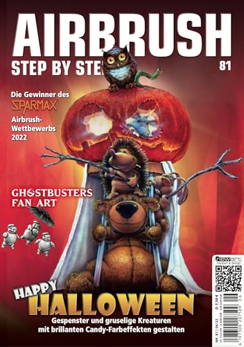 Airbrush Step by Step 81: Happy Halloween (Airbrush Step by Step Magazin)