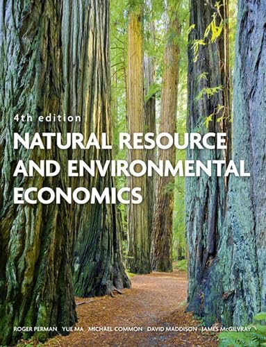 Natural Resource and Environmental Economics Natural Resource and Environmental Economics