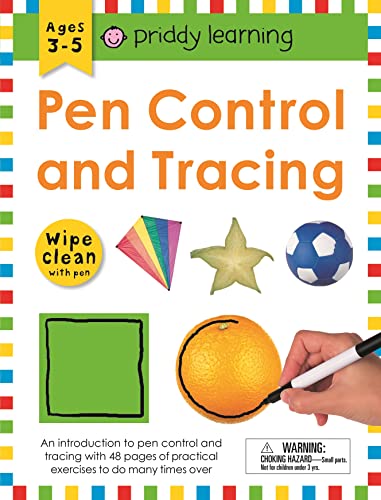 Wipe Clean Workbook: Pen Control and Tracing: Wipe Clean With Pen (Priddy Learning)