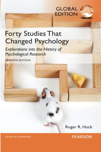 Forty Studies That Changed Psychology von Pearson