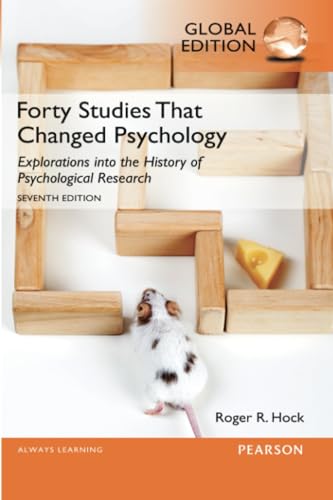 Forty Studies that Changed Psychology, Global Edition von Pearson
