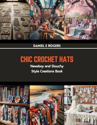 Chic Crochet Hats: Newsboy and Slouchy Style Creations Book von Independently published