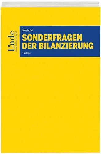 Sonderfragen der Bilanzierung (Linde Lehrbuch)