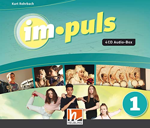 im.puls 1 - Die Audio-Box. Ausgabe Deutschland und Schweiz: 4 CDs mit Playbacks, Hörbeispielen und Originalaufnahmen von Helbling Verlag GmbH