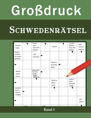 Großdruck Schwedenrätsel: Band 1 von Independently published
