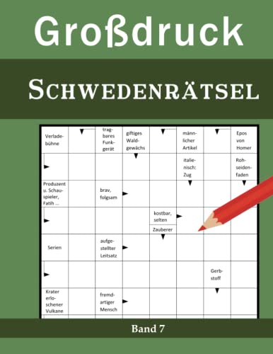 Großdruck Schwedenrätsel: Band 7 von Independently published