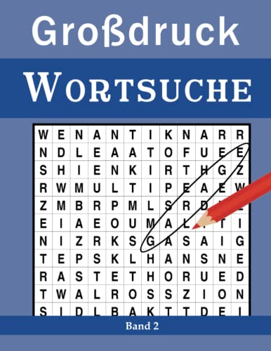 Großdruck Wortsuche: Band 2 von Independently published