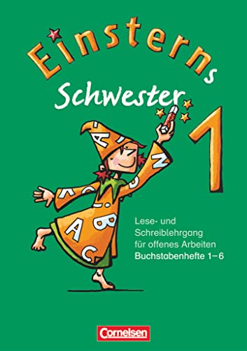 Buchstabenheft 1: Ll, Oo, Aa, Mm, Ii, Ss, Tt: 6 Buchstabenhefte Druckschrift und Lauttabelle im Schuber (Einsterns Schwester: Lese- und Schreiblehrgang für offenes Arbeiten, Band 1)