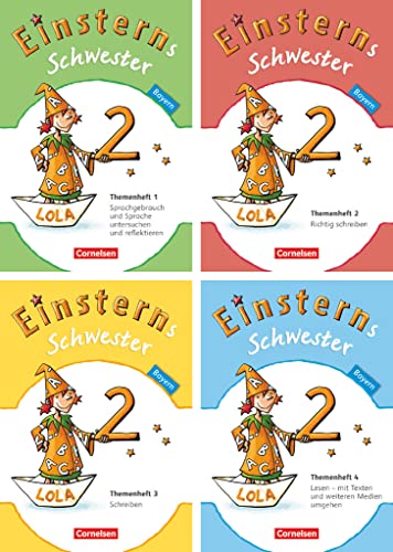 Einsterns Schwester - Sprache und Lesen - Bayern - 2. Jahrgangsstufe: Themenhefte für einen offenen Deutschunterricht - 4 Themenhefte im Paket Einsterns Schwester - Sprache und Lesen - Bayern - 2. Jahrgangsstufe: Themenhefte für einen offenen Deutschunterricht - 4 Themenhefte im Paket