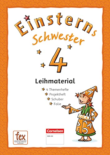 Einsterns Schwester 4. Schuljahr - Themenhefte 1-4 mit Projektheft mit Schuber: Sprache und Lesen. Leihmaterial, Set von 6 Einsterns Schwester 4. Schuljahr - Themenhefte 1-4 mit Projektheft mit Schuber: Sprache und Lesen. Leihmaterial, Set von 6