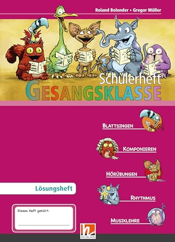 Leitfaden Gesangsklasse. Lehrerband und Lösungsheft zum Schülerarbeitsheft: Ein Konzept für das erfolgreiche Singen mit Schulklassen Leitfaden Gesangsklasse. Lehrerband und Lösungsheft zum Schülerarbeitsheft: Ein Konzept für das erfolgreiche Singen mit Schulklassen