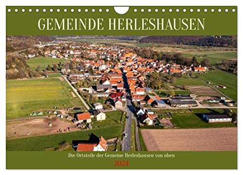 Gemeinde Herleshausen (Wandkalender 2024 DIN A4 quer), CALVENDO Monatskalender von CALVENDO
