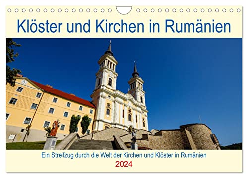 Kirchen und Klöster in Rumänien (Wandkalender 2024 DIN A4 quer), CALVENDO Monatskalender