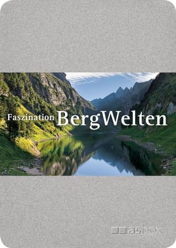 Faszination Bergwelten, Postkartenbox - Alu-Kartenbox mit 50 Postkarten von AS Verlag