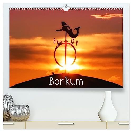 Borkum (hochwertiger Premium Wandkalender 2025 DIN A2 quer), Kunstdruck in Hochglanz von CALVENDO