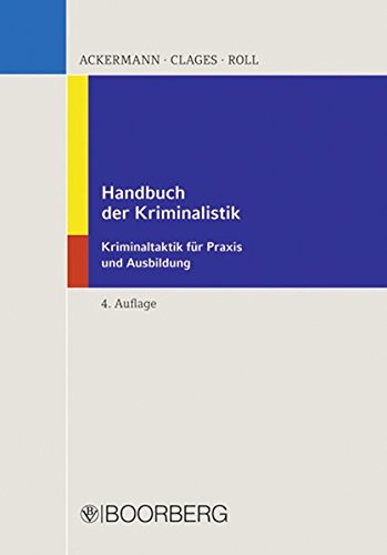 Handbuch der Kriminalistik von Richard Boorberg Verlag