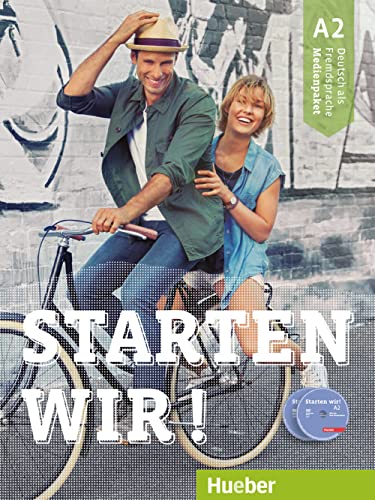 Starten wir! A2: 3 Audio-CDs zum Kursbuch + 1 Audio-CDs zum Arbeitsbuch + 1 MP3-CD mit Audiotracks vom Kurs- und vom Arbeitsbuch.Deutsch als Fremdsprache / Medienpaket von Hueber Verlag GmbH